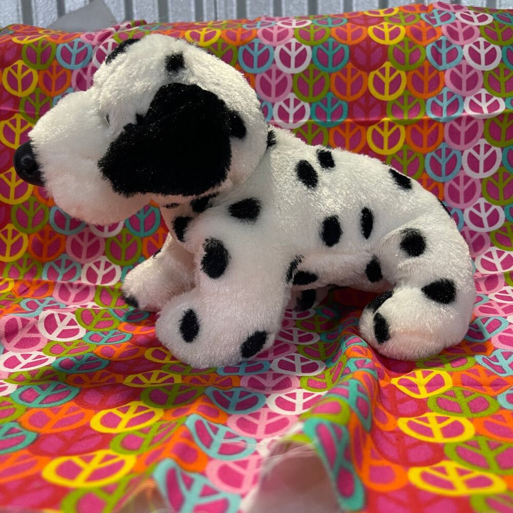 Black and White Dalmatian Puppy Dog No Code Webkinz Plush by Ganz
